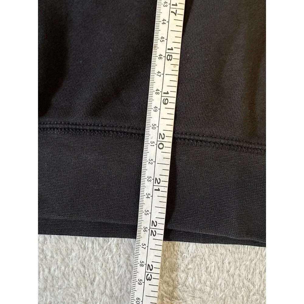 Everlane The 100% Human Typography Sweatshirt in Black Size Medium NWOT - Picture 7 of 7